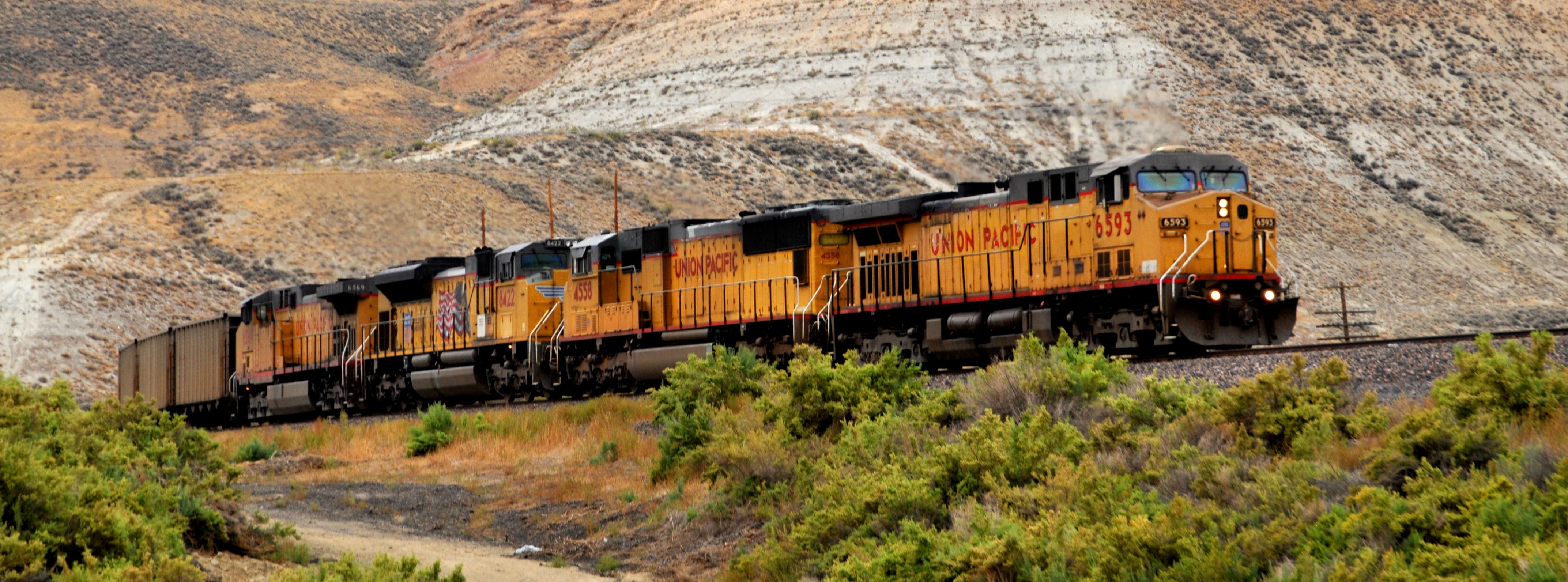 moving train